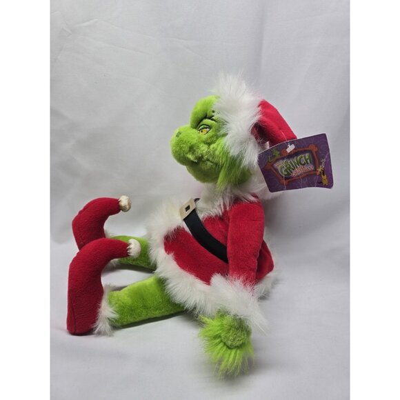 Dr Suess Grinch Plush Beverly Hills Teddy Bear Co. Posable Plush 16" READ INFO - Picture 12 of 14